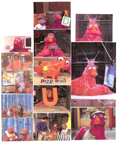 Telly Monster Sesame Street