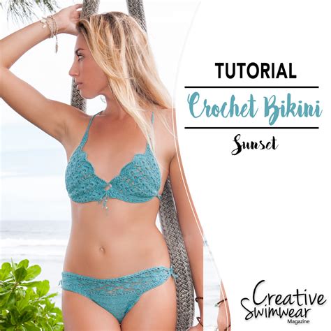 Crochet Bikini Pattern Sunset Creative Yarn Crochet Tutorials And