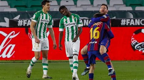 Watch Super Sub Messi Sparks Barcelona To 3 2 Comeback Win At Betis