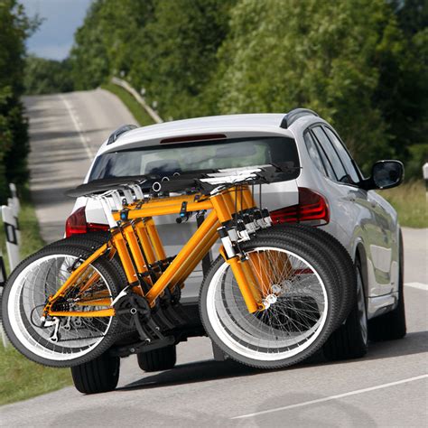 Monvelo Car Bike Rack Carrier 24 Rear Mount Bicycle Steel Foldable