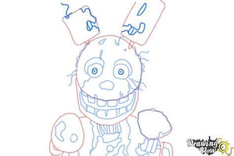 How To Draw Springtrap From Five Nights At Freddy S 3 DrawingNow