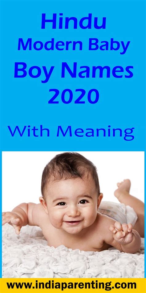 Hindu Modern Baby Boy Names 2020 With Meaning Hindu Baby Boy Names