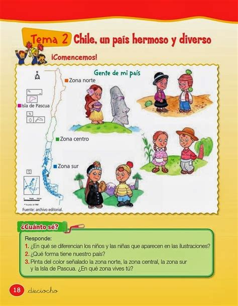 Chile Para Niños Juegos Para Preescolar Ciencia Preescolar