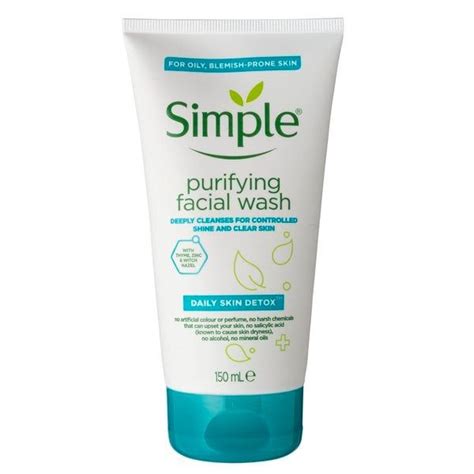 Simple Daily Skin Detox Purifying Facial Wash Reviews 2022