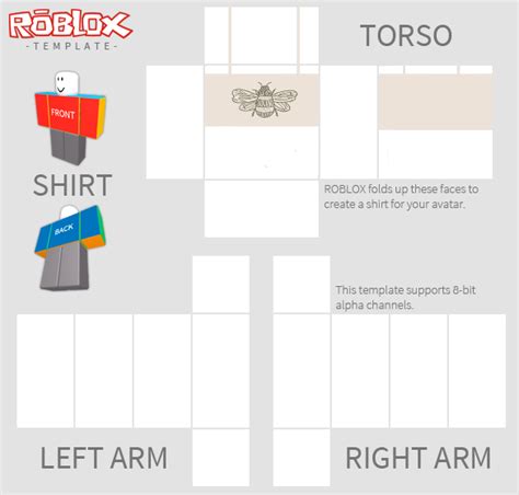 The Roblox Template For T Shirts Is Shown In Three Different Colors