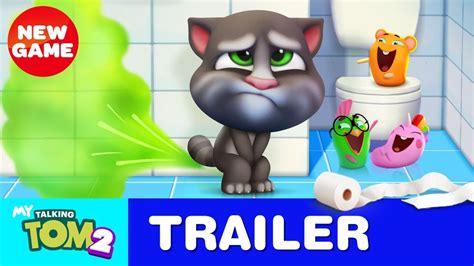 Bathroom Buddy My Talking Tom 2 Official Trailer 3 Youtube