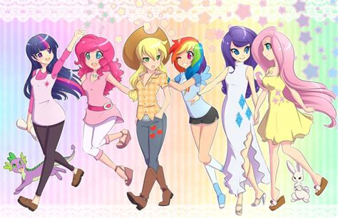 Two ponies and a human. my little pony human - My Little Pony Friendship is Magic ...