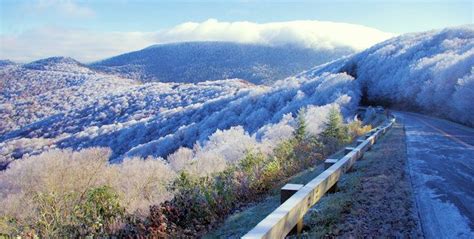 Rime Ice In The North Carolina Mountains Blue Ridge Parkway Most