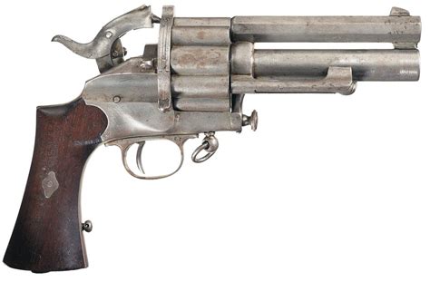 Rare Lemat Cartridge Two Barrel Revolver Rock Island Auction