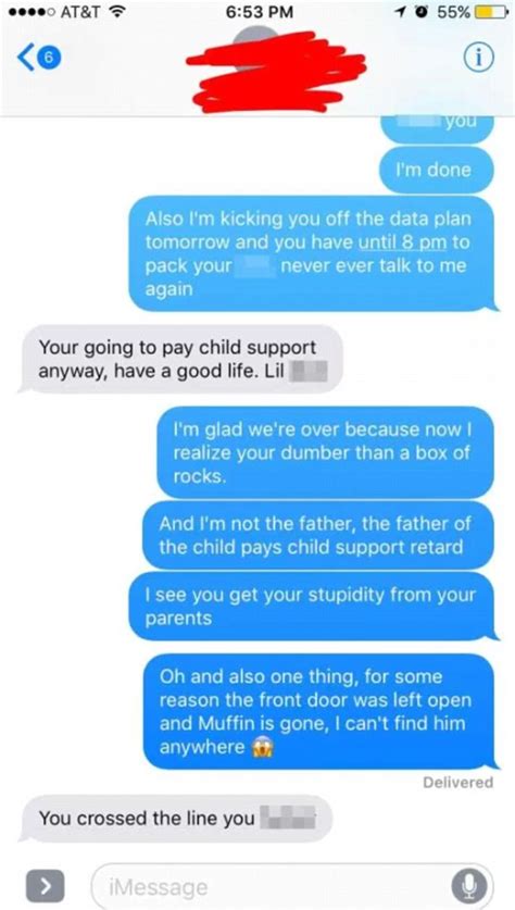 Cheating Wife Has An Awkward Text Message Argument With Her Husband