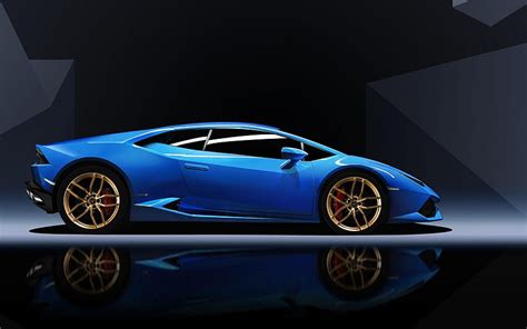 Blue Lamborghini Huracan Blue Lamborghinis Hd Wallpaper Pxfuel