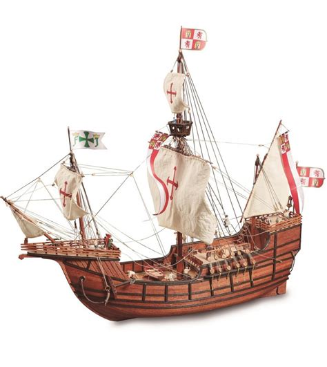 Santa Maria Caravel Wooden Model Ship Kit At 165 Scale