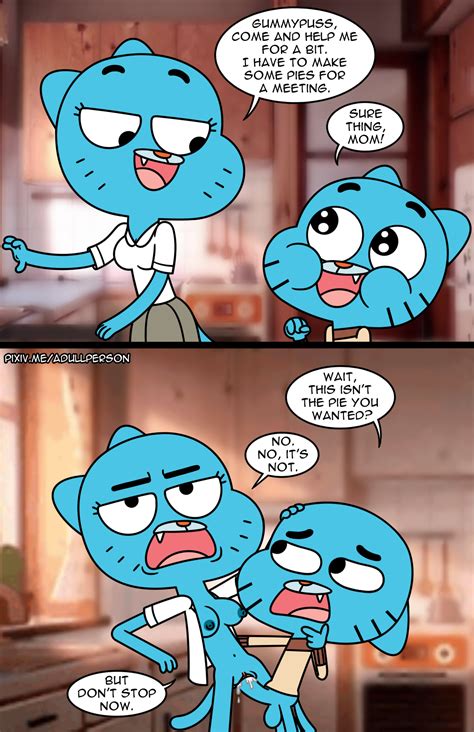 Post Adullperson Gumball Watterson Nicole Watterson The