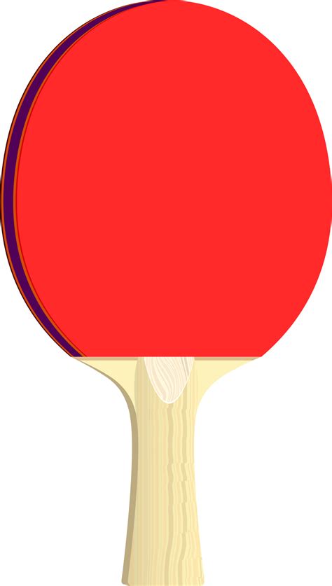 tischtennisschläger und ball clipart design illustration PNG