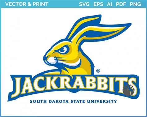 South Dakota State Jackrabbits Alternate Logo 2008 College Sports