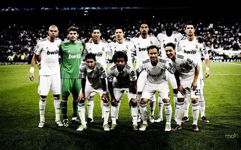 Команда Реал Мадрид обои 1920x1200