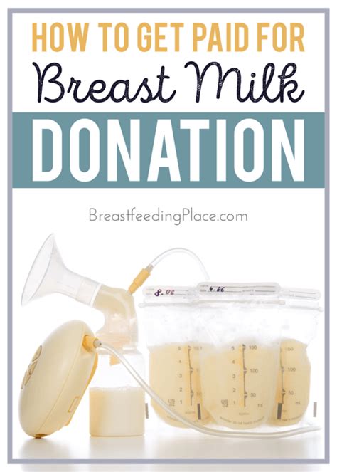 How To Get Paid For Breast Milk Donation Breastfeeding Place