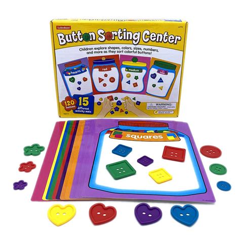 Button Sorting Centre Educational Toy Library