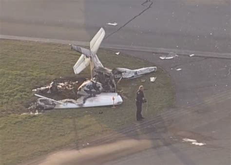 Two People Dead After Two Small Planes Crash At Airport In Indiana