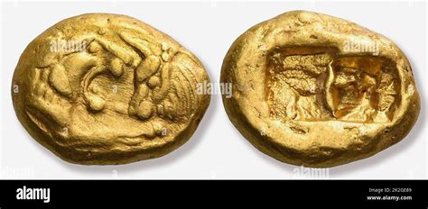 Lydian Gold Coins Hi Res Stock Photography And Images Alamy