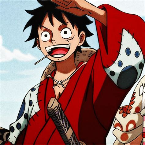 One Piece Monkey D Luffy Icon Edit Aesthetic Wano Kuni Arc