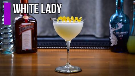 How To Make White Lady Cocktail Youtube