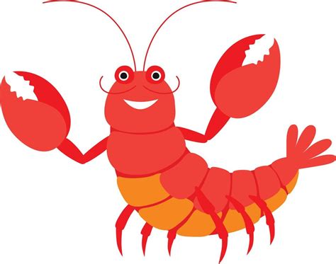 Cartoon Lobster Illustration 20124184 Vector Art At Vecteezy