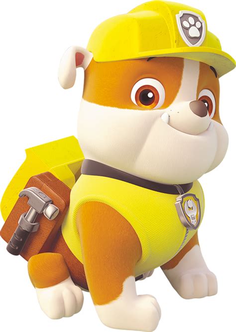 Paw Patrol Rubble Png Png Image Collection