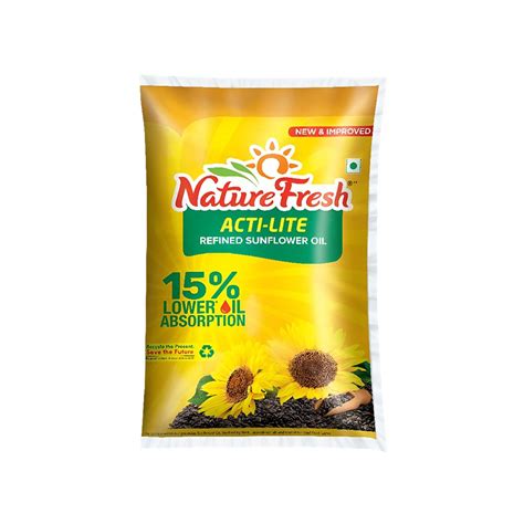 Nature Fresh Acti Lite Sunflower Oil Price Buy Online At Best Price