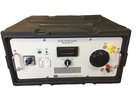 eti ad 2 ac dc variable power supply sales rent calibration and repair at jm