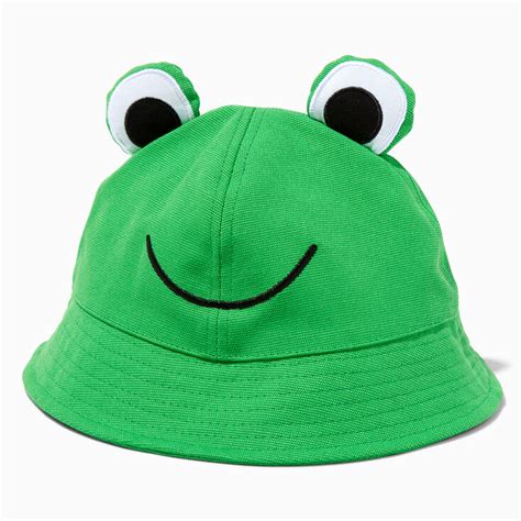 Green Frog Bucket Hat Claires