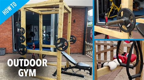 How To Build A Diy Outdoor Gym Diy Garden Fitness Youtube