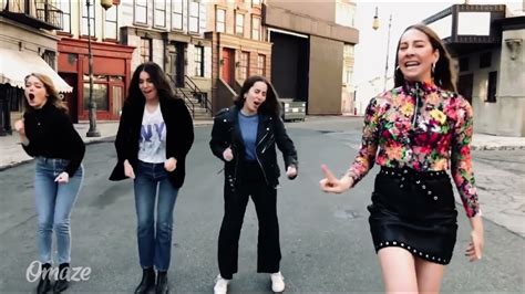 Emma Stone Dance To Stop Spice Girls With Haim Youtube