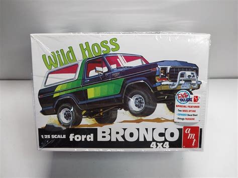 Amt Ford Bronco Wild Hoss 1978 125 Scale Model Kit 1304 For Sale