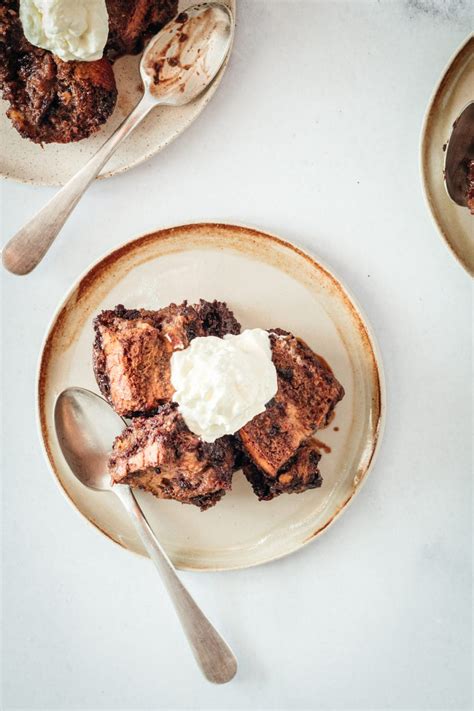 Easy Chocolate Bread Pudding Recipe Bake Or Break