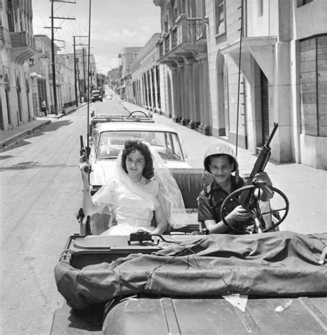 Just Married Couple During The Dominican Civil War Of April 1965 In Santo Domingo [768 X 787