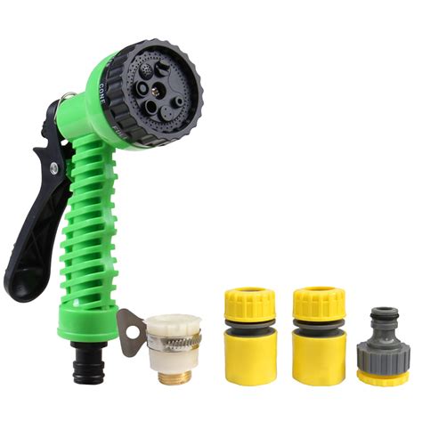 garden hose nozzle heavy duty copper spray nozzle non slip ergonomic grip high pressure metal