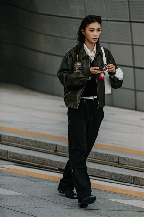 The Best Street Style From The Seoul Fashion Week Spring Summer 2023 Shows