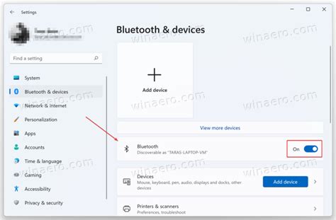 Enable Or Disable Bluetooth In Windows 11