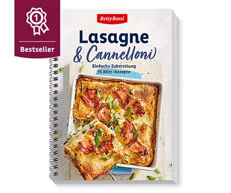 Lasagne Cannelloni Kochbuch Betty Bossi