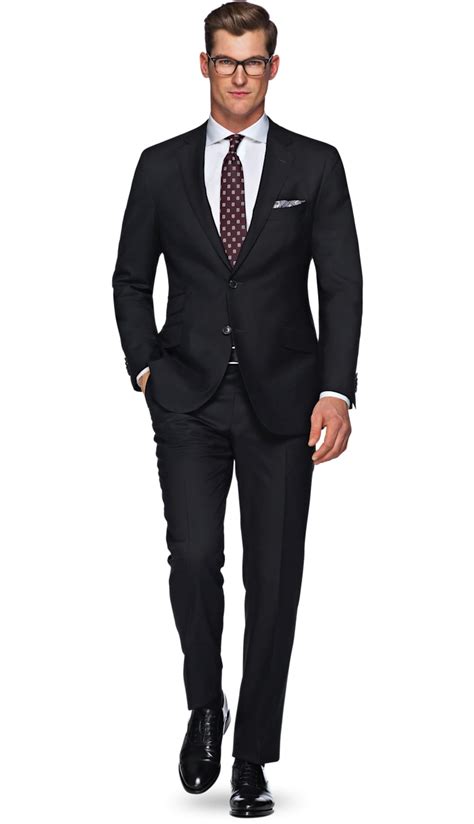 See more ideas about suits, mens suits, wedding suits. Suit Black Plain Sienna P3599vi | Suitsupply Online Store