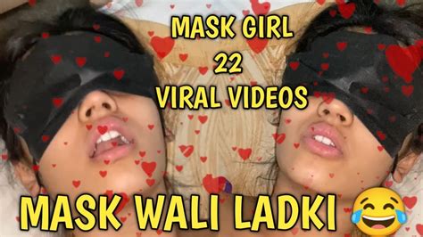 √ Black Mask Girl Viral Mms Mask Wali Ladki Viral Video Ges