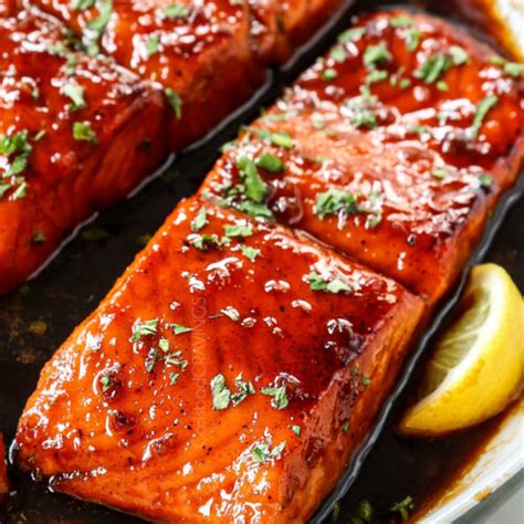 Honey Glazed Salmon With The Best Sauce Video