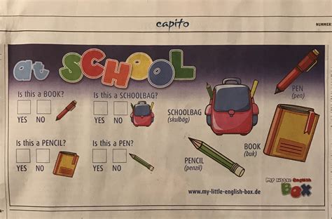 Spielerisch Englisch Lernen Für Kinder My Little English Box