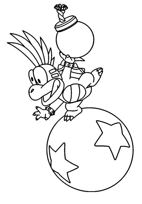Koopalings Coloring Pages Free Printable Coloring Pages