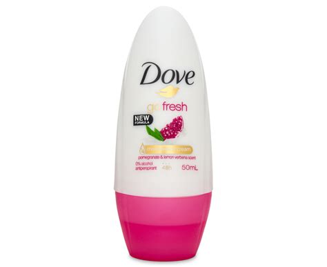 6 X Dove Go Fresh Roll On Antiperspirant Deodorant Pomegranate And Lemon