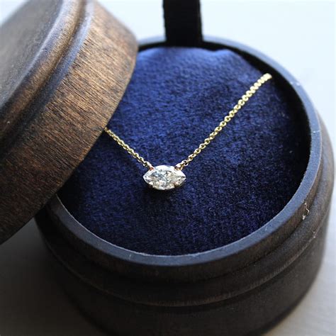 18k Yellow Gold Adjustable Riviera Diamond Necklace Gili Mor