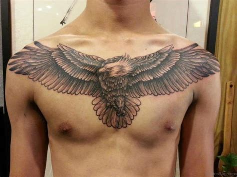 40 Wonderful Eagle Tattoos Design For Chest