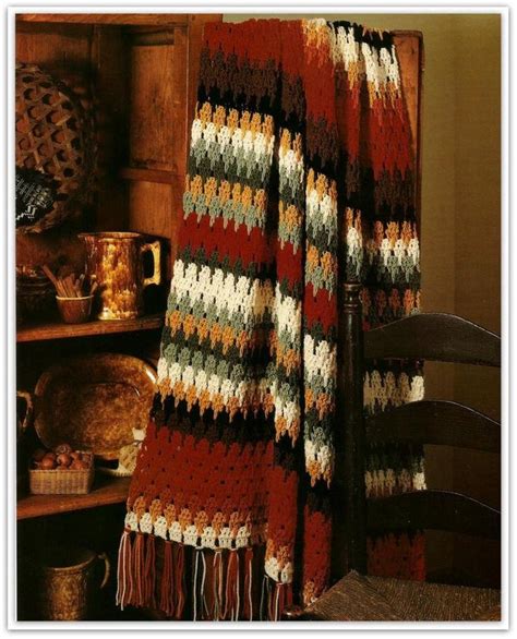 Crochet Afghan Pattern Shades Of The Southwest Pattern Etsy In 2020