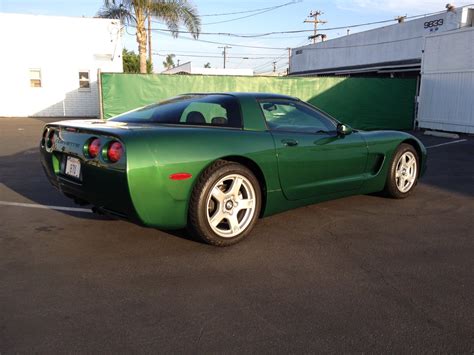 Fairway Green 1997 Chevrolet Corvette